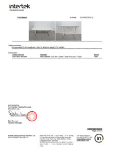 BIFMA Certified Office Desks - Safety & Durability Testing